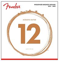 FENDER STRINGS NEW ACOUSTIC 60L PHOSPHOR BRONZE BALL 12-53