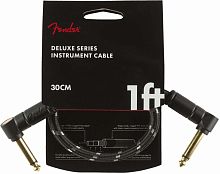 FENDER DELUXE 1' INST CABLE Black Tweed